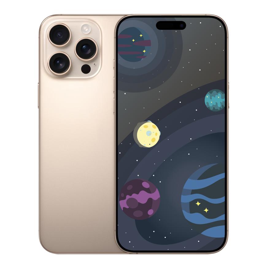 Смартфон Apple iPhone 16 Pro Max 32 ГБ («Пустой титан» | Desert 3 Titanium)